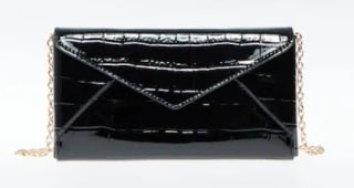 Mini Bolso solapa brillo de fiesta por 4,75€.