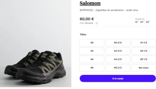 Zapatillas de Trekking para Hombre Salomon BARRAKEE por 60€