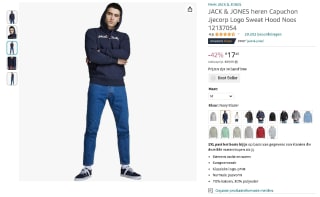Jack & Jones hoodies vanaf €13,95