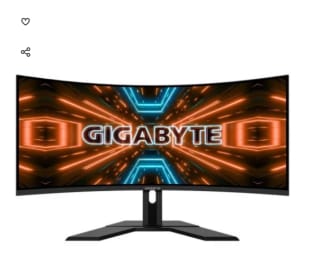 Monitor Gigabyte G34WQC A 34" Edge LED UWQHD 144Hz Curva por 299.99€