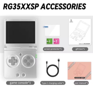 ANBERNIC Flip Retro Gameconsole voor €47,39 dmv code bij Aliexpress