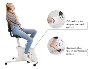 FLEXISPOT Bureau Fietsstoel Sit2Go Home voor €199,99 dmv code bij Flexispot