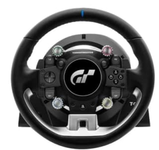Thrustmaster T-GT II, volant sous licence officielle PlayStation 5 et Gran Turismo, avec un pédalier 3 pédales à 659,99€