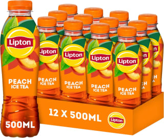 Lipton ice tea peach koolzuurvrij pet (12x 50cl) voor €8,69 bij Amazon