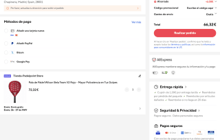 Pala de Pádel Wilson Bela Team V2 Rojo por 66,32€