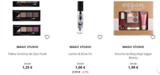Maquillaje Magic Studio desde solo 0,90€