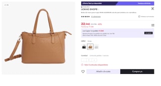 Bolso de Mano Don Algodon LOLA por 22.94€ (Cuenta Nueva 13.76€)