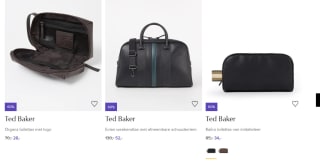 Tot 60% korting op alles van Ted Baker bij de Bijenkorf