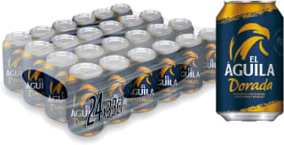 24 latas El Águila Dorada Cerveza Lager por 13,45€