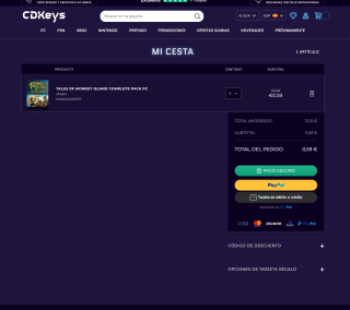 The Secret of Monkey Island: Special Edition Steam por 0,59€