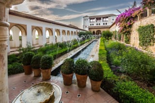 Visita guiada gratuita por los jardines de la Alhambra