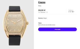 Reloj para Mujer Guess por 59€
