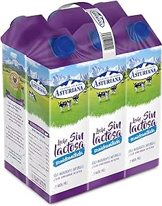Pack 6 x 1L Central Lechera Asturiana Leche sin Lactosa Semidesnatada por 5,42€