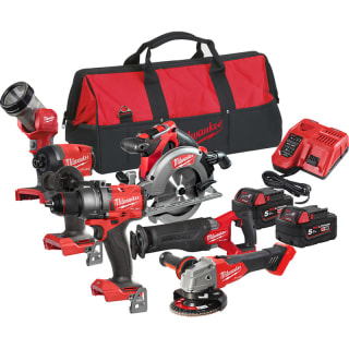 Milwaukee combopack M18 FPP6E3-502B 18V voor €999 bij Toolstation