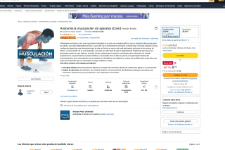 Anatomía & musculación sin aparatos a color versión Kindle por solo 4,27€