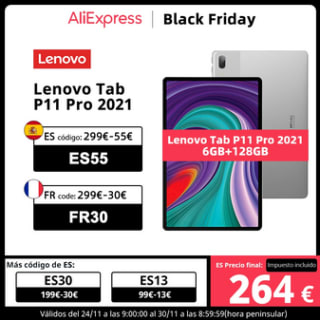 Black 2022 Lenovo Tab P11 Pro 2021 a solo 264€