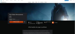 Jogo: Alan Wake Remastered - R$ 39,80