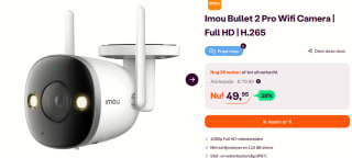 Bullet 2 Pro - 4MP - buitencamera voor €49,95 bij iBOOD