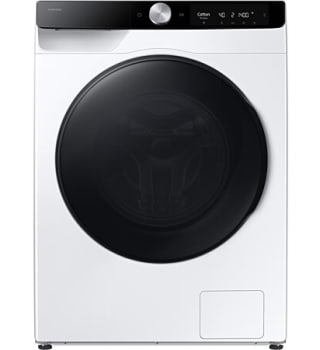Lave-linge séchant connecté Samsung AI WD90DG6B85BK - 9kg/6kg, 1400 trs/min, Autodose, Ecobubble, Classe A à 599,99€