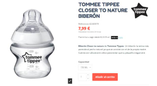 Gratis Biberón Tommee Tippee