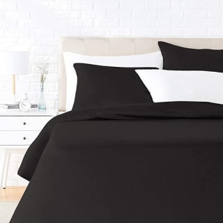 Juego ropa de cama con funda edredón de satén 200x200cm Amazon Basics por 7,99€