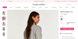 Albornoz Jacquard Hunkemöller por 12,50€