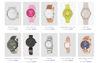 Recopilación relojes desde 40€ marca en Zalando Privé