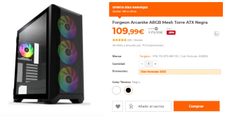 Torre Forgeon Arcanite ARGB Mesh Tpor 109.99€