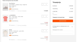 Zalando kortings code voor 15% extra korting in de outlet op geselecteerde premium items