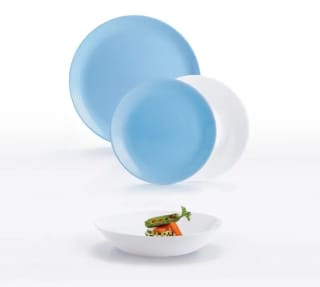 Luminarc Diwali Vajilla Opal 18 Piezas 6 Personas por 7,77€.