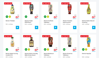 Alle Remia sauzen voor €0,99 bij Hoogvliet