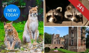 2 entreetickets voor Kasteelpark Born voor €12,50 bij Social Deal BE