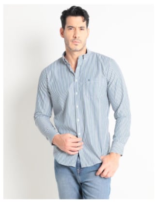 Camisa Casual Dioro de Algodón Manga Larga por $254 en Liverpool