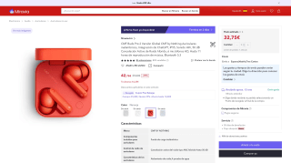 CMF Buds Pro 2 Versión Global CMF by Nothing por 32,75€