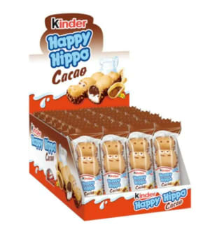 Kinder Happy Hippo de Cacao - Caja con 28 unidades por 10€