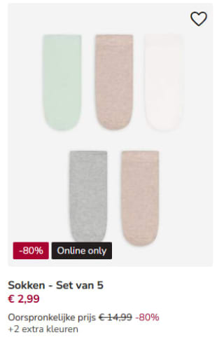 Tot 80% korting op de sale bij Takko Fashion