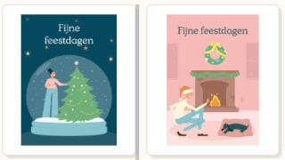 Gratis kerstkaart versturen aan eenzame ouderen via B-tje