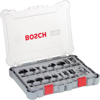Bosch 2607017472 15-delige Frezenset in cassette - 8mm voor €47,59 bij Amazon