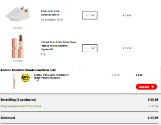 Kruidvat Mega Magazijn Outlet met tot 75% korting!