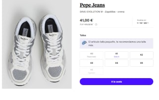 Zapatillas de Hombre Pepe Jeans DAVE EVOLUTION por 41€