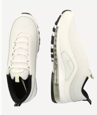 Nike air max 97 wit voor €63,60 bij About you