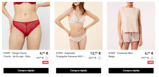 Etam ropa desde solo 0,99€ preciazos