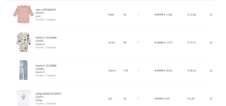 8 halen = 3 betalen op kinderkleding bij OT & SIEN