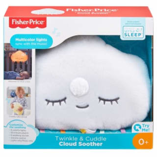 Fisher-Price Nube Brilla y Duerme, relajante juguete para cuna por 22,90€
