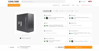 Ordenador Sobremesa PC BYTE OFFICE - AMD Ryzen 5 4600G - 16GB - 500GB por 269€