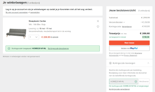 20% korting op geselecteerde bestsellers bij Home24