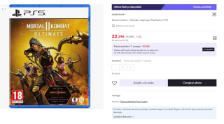Juego PS5 Mortal Kombat 11 Ultimate por 11.14€