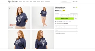 Camiseta de mujer Snoopy por 6,99€