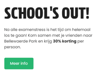 Dagtickets Bellewaerde Park voor €31 per persoon