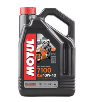 2 Litros MOTUL 7100 10W40 4T Lubricante para moto 100% sintético por solo 34,76€